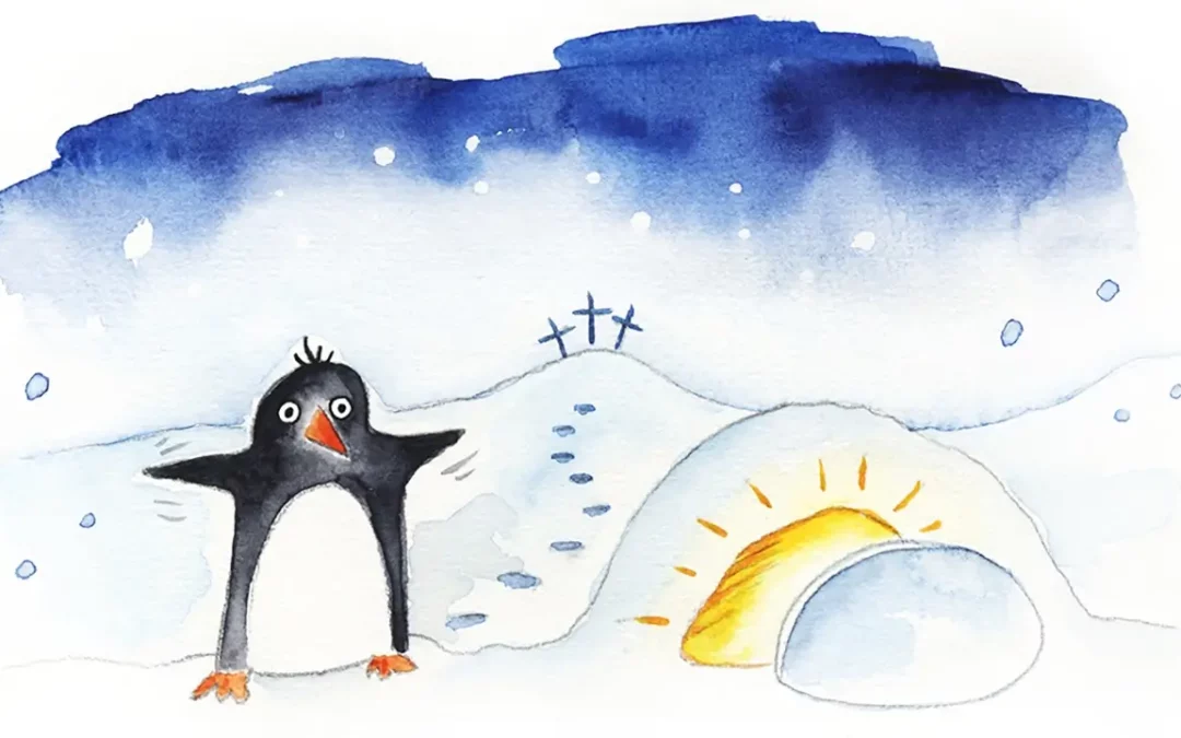 Ostern bei den Pinguinen
